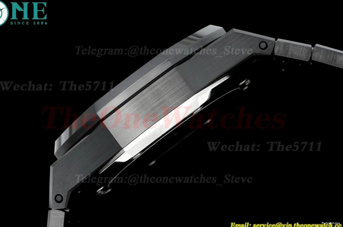 Oak Ceramic Black Clone 26240CE Super APS 41mm Cer SH4401 Chrono Royal Dial 0515